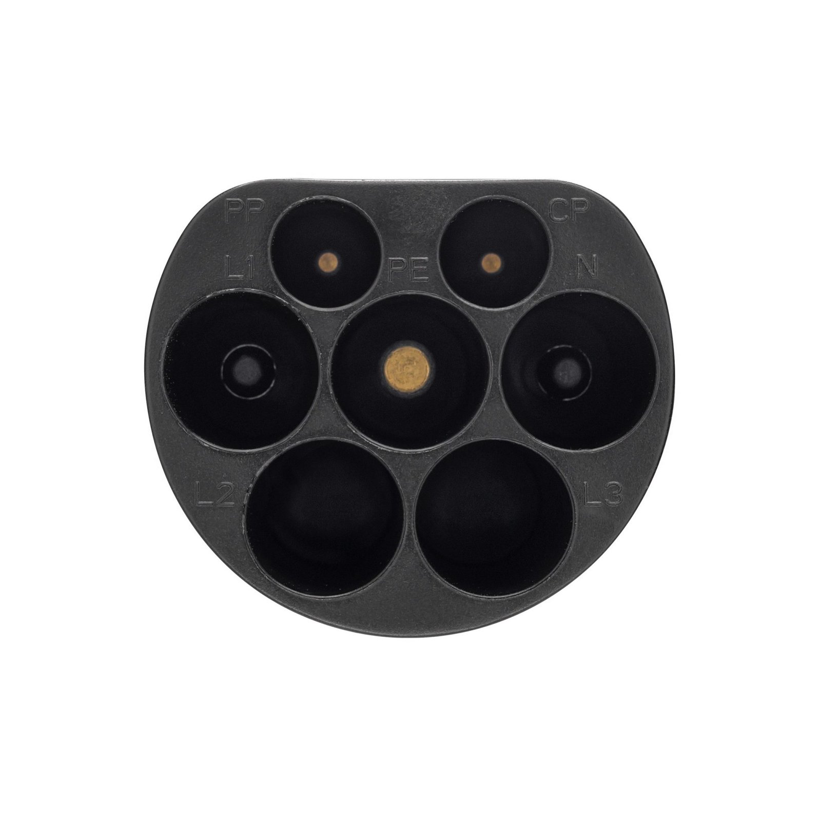 Elektromobilio įkrovimo kabelis Type 2 į Type 2, 32 A, 3 fazės, 5 m (iki 22 kW) - Image 2