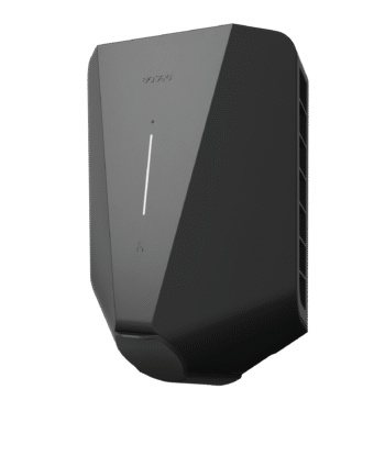 Easee Charge Up elektromobilių įkrovimo stotelė juodos spalvos