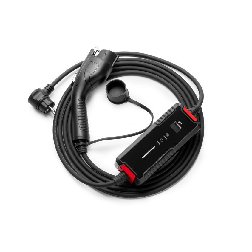 Įkrovimo laidas 220V - type 1, 15m ilgio ( 16A, 1 fazė 3,6 kW)