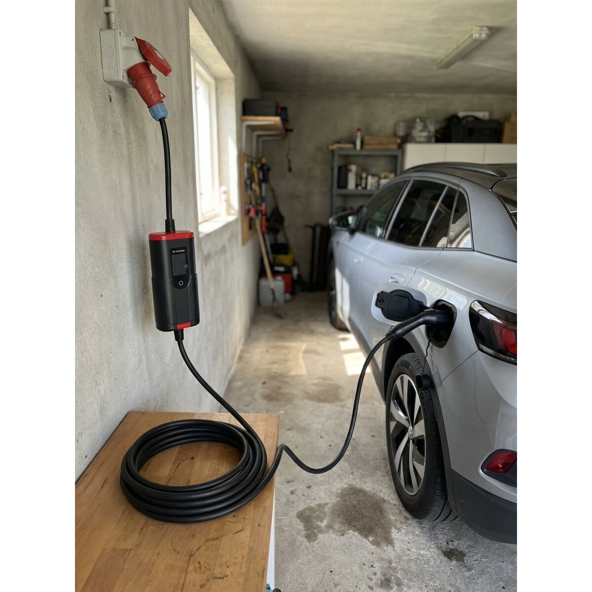 Įkrovimo laidas 480 V - type 2 ( 32A, 3 fazės 22 kW)